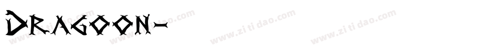 Dragoon字体转换