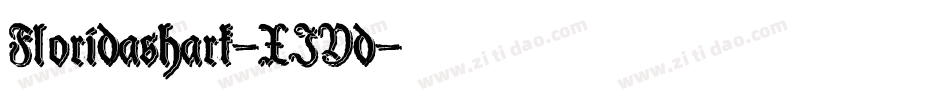 Floridashark-XJYd字体转换