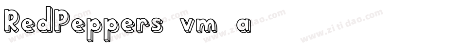 RedPeppers-vm3a4字体转换 RedPeppers-vm3a4字体转换