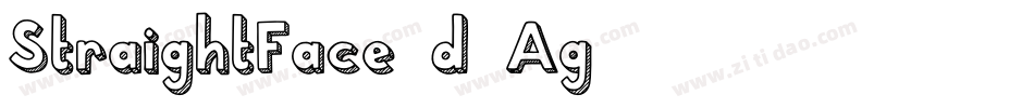 StraightFace-d5Ag字体转换