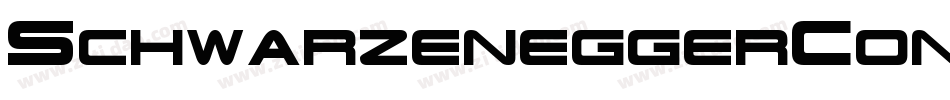 SchwarzeneggerCondensed-vEdO字体转换