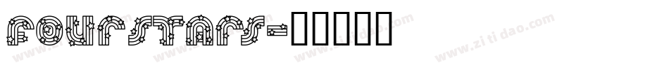 FourStars字体转换