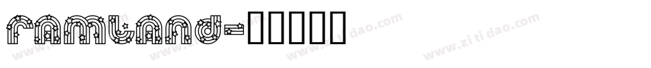 Ramland字体转换