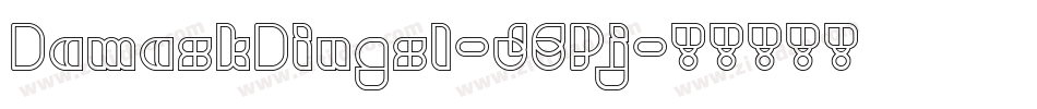DamaskDings1-JGPj字体转换