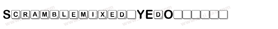 Scramblemixed-YEdO字体转换