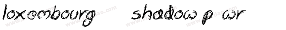 Loxembourg1910Shadow-p9WR字体转换