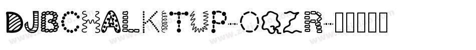 DjbChalkItUp-0qZr字体转换