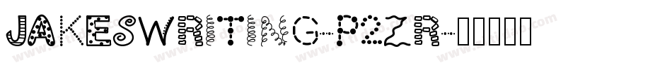 Jakeswriting-P2Zr字体转换
