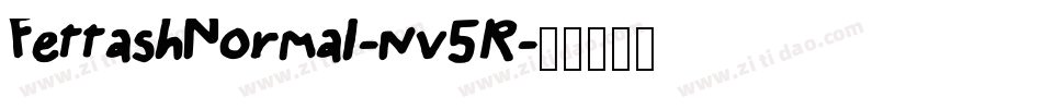 FettashNormal-nv5R字体转换