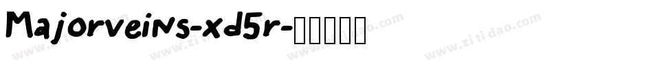 Majorveins-xd5r字体转换 Majorveins-xd5r字体转换