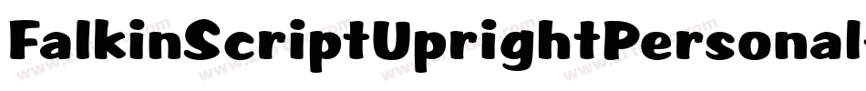 FalkinScriptUprightPersonal-ZXL8字体转换 FalkinScriptUprightPersonal-ZXL8字体转换