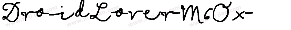 DroidLover-M6Ox字体转换
