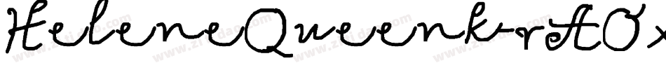 HeleneQueenk-rAOx字体转换 HeleneQueenk-rAOx字体转换