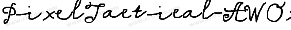 PixelTactical-AWOx字体转换
