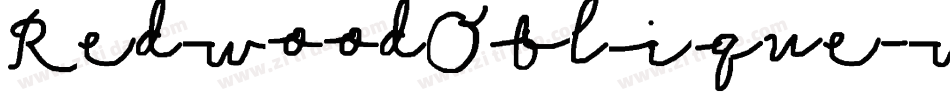 RedwoodOblique-wjOx字体转换