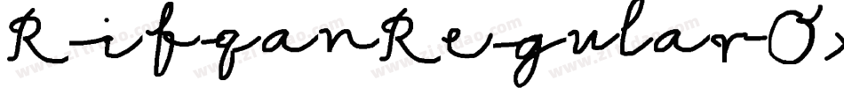 RifqanRegular-OxYd字体转换 RifqanRegular-OxYd字体转换