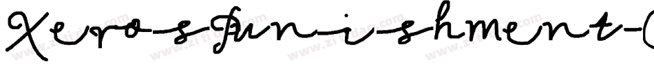 XerosPunishment-OxOd字体转换