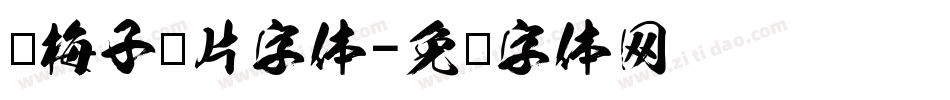 龙梅子图片字体字体转换