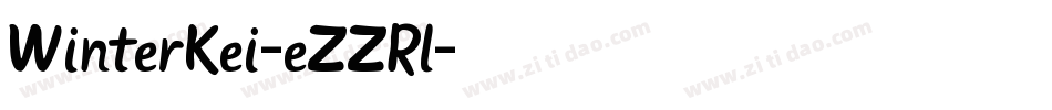 WinterKei-eZZRl字体转换