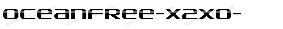 OceanFree-x2XO字体转换