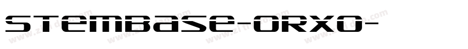 Stembase-orXo字体转换