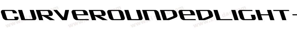 CurveRoundedLight-Movw字体转换