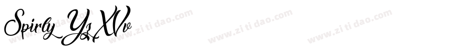Spirly-YzXVv字体转换