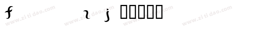 Freedom-nZ4J字体转换