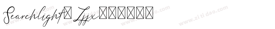 Searchlight-Zjjx字体转换