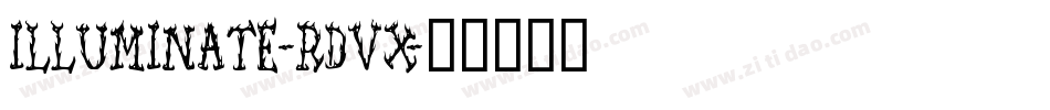 Illuminate-rdVx字体转换