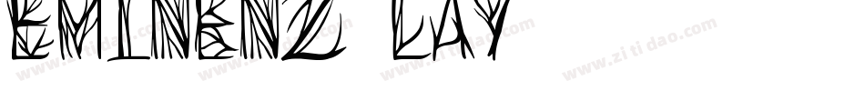 Eminenz-l8y字体转换 Eminenz-l8y字体转换