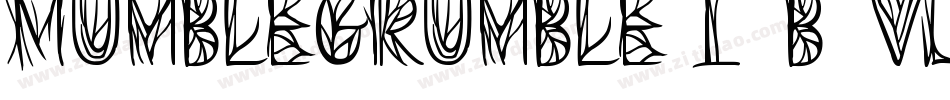 MumblegrumbleIiBb-VL8y字体转换