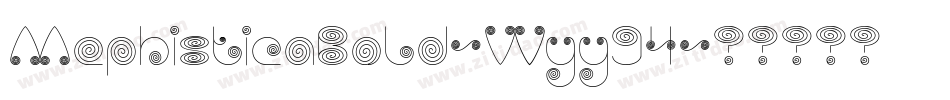 MephisticaBold-Wyy94字体转换