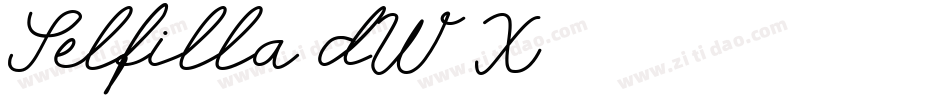 Selfilla-dW3X字体转换