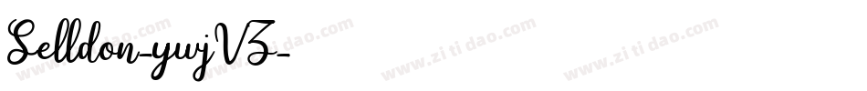 Selldon-ywjVZ字体转换