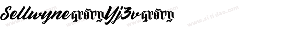Sellwyne-Yj3v字体转换