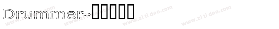 Drummer字体转换