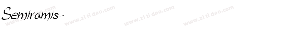 Semiramis字体转换