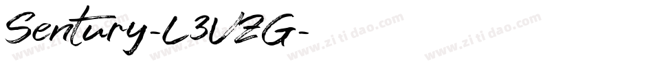 Sentury-L3VzG字体转换