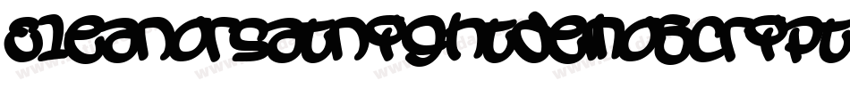 EleanorsatnightdemoScript-K7JMe字体转换