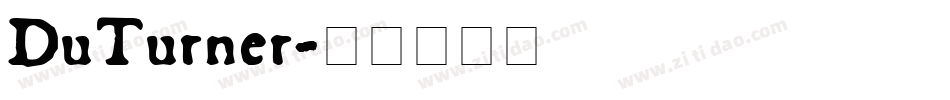 DuTurner字体转换