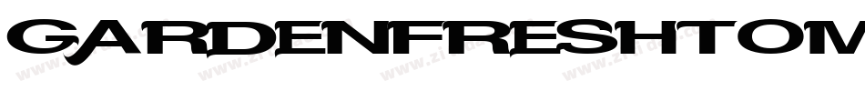 GardenFreshTomatoes-86jz字体转换
