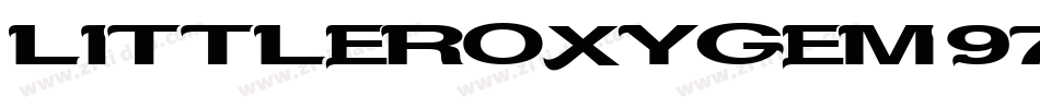 Littleroxygem-97jZ字体转换