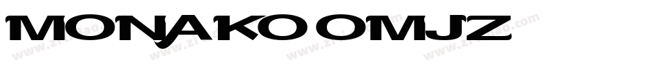 Monako-oMJz字体转换 Monako-oMJz字体转换