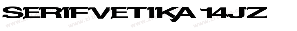 Serifvetika-14jZ字体转换