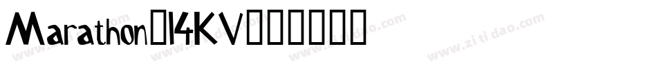 Marathon-l4KV字体转换