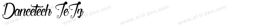 Dancetech-ZeZz字体转换