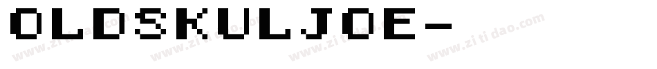 OLDSKULJOE字体转换