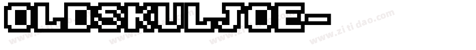 OLDSKULJOE字体转换