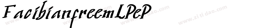 Facibianfree-mLPeP字体转换